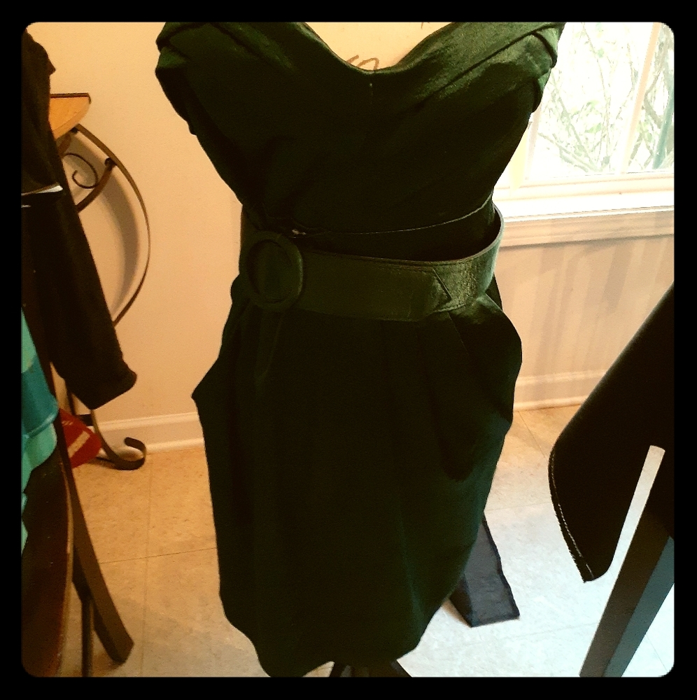 Jade green Charlotte Russe cocktail dress